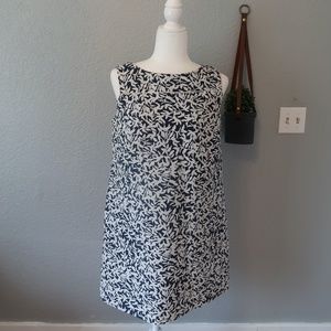 JOE FRESH 60'S INSPIRED PATTERED DRESS SIZE M